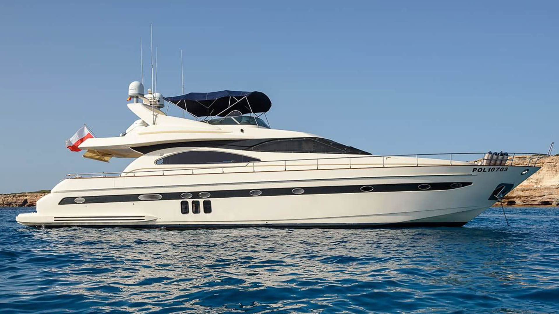 Astondoa 72 charter motor yacht