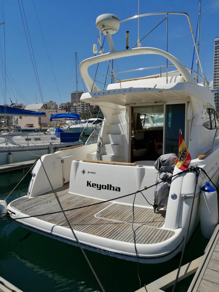 Alquiler de barcos Alicante Jeanneau Prestige 36 - 2006