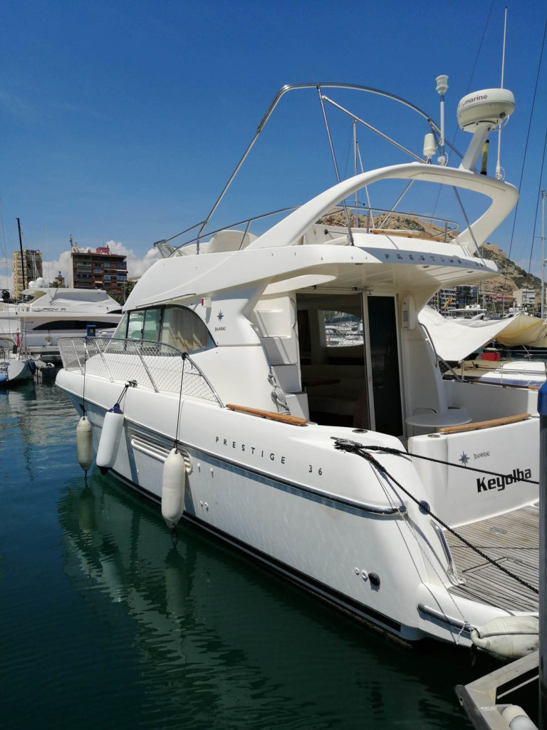 Alquiler de barcos Alicante Jeanneau Prestige 36 - 2006