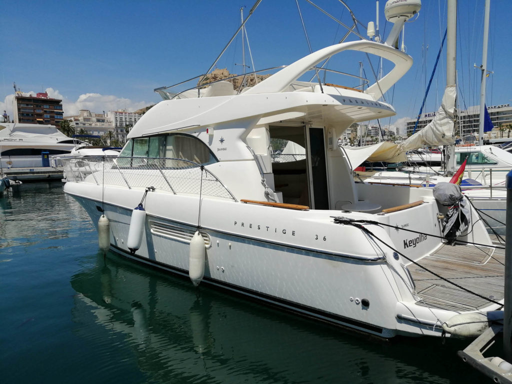 Alquiler de barcos Alicante Jeanneau Prestige 36 - 2006