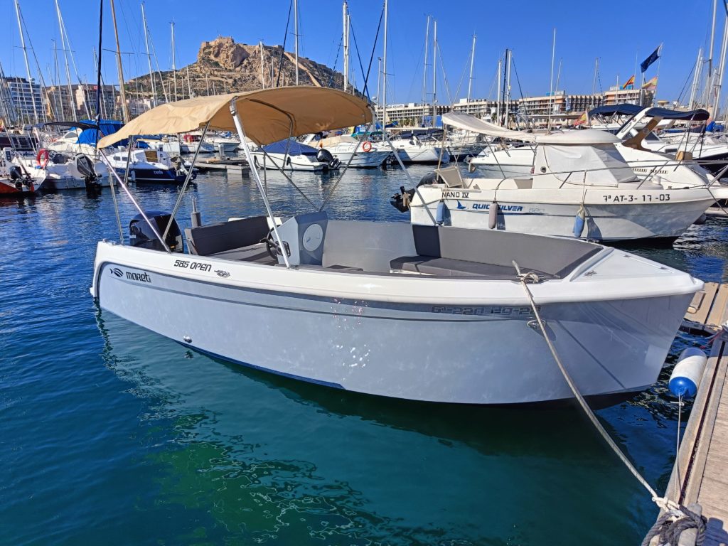 Alquiler de barcos Alicante MARETI 585 OPEN - 2022