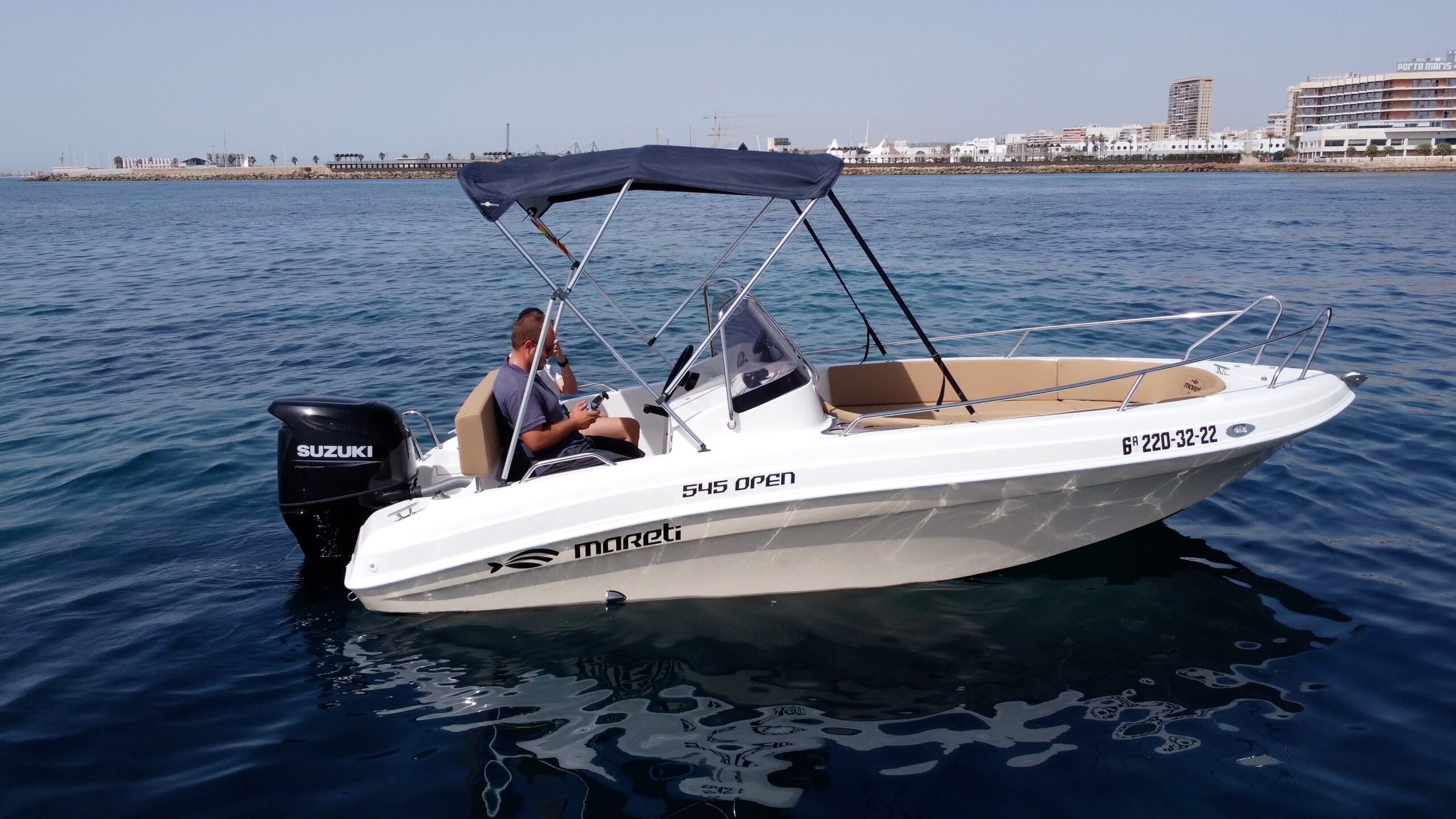 Sunrise Alquiler charter location Alicante