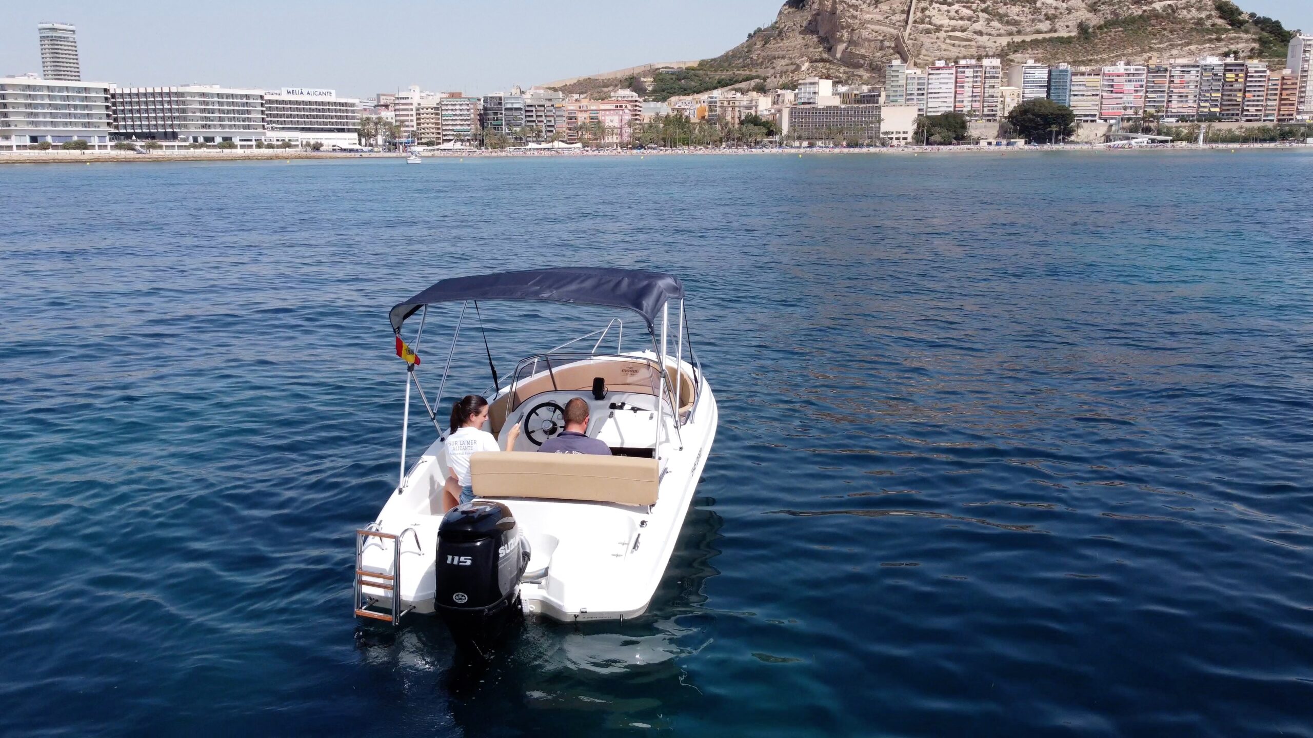 Sunrise Alquiler charter location Alicante