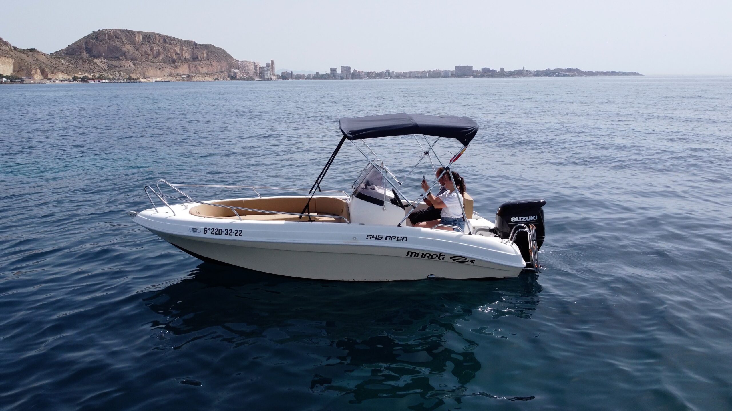 Sunrise Alquiler charter location Alicante